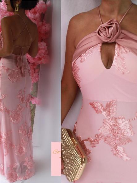 Vestido Flor Rosa [4]