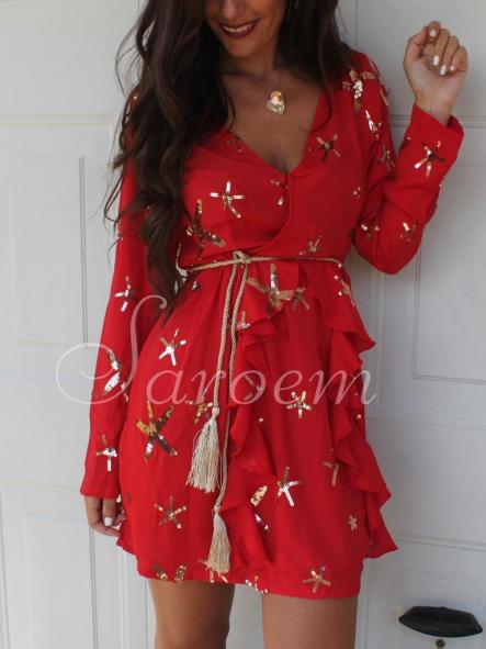 Vestido Singapur Rojo [1]