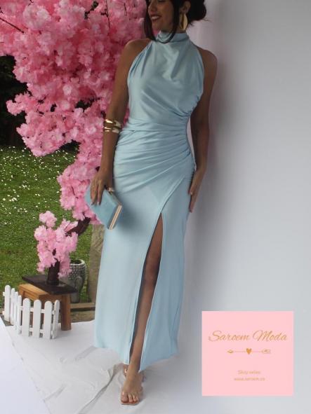 Vestido Yanis Celeste [3]
