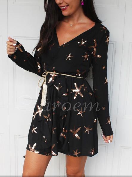 Vestido Singapur Negro