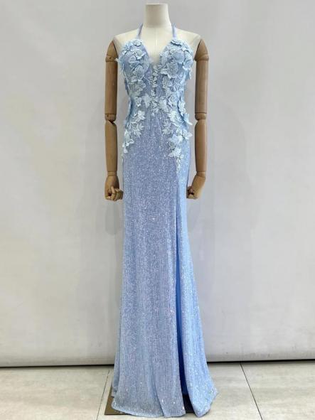 Vestido Sirena Azul [3]