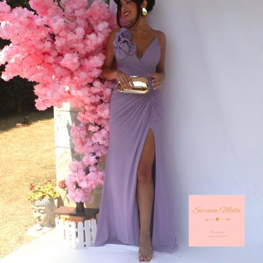 Vestido Peonía Malva [2]