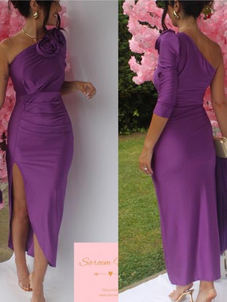 Vestido Evelina Morado [5]