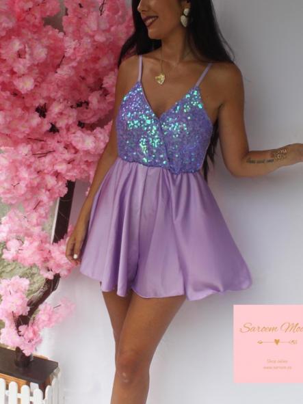 Mono Raso Lentejuelas Lila [1]