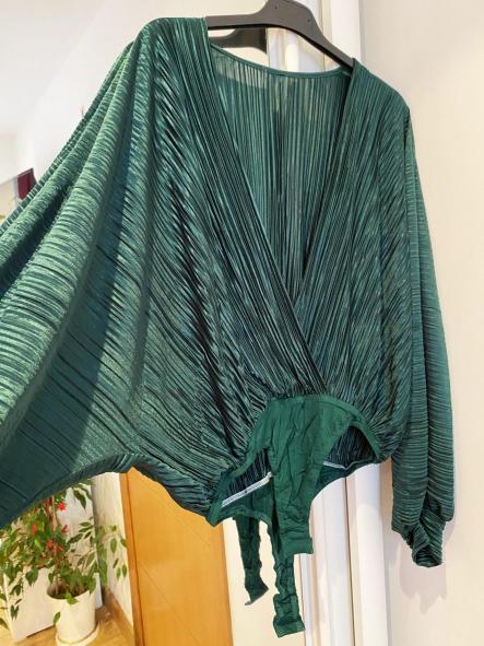 Body Plisado Verde [2]