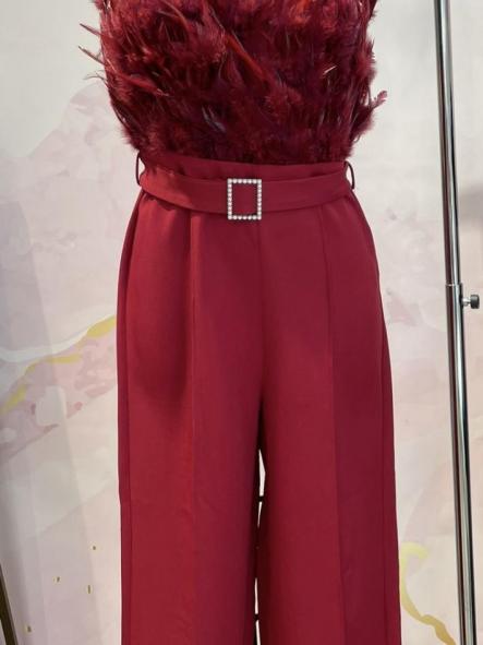 Mono Plumón Burdeos [3]