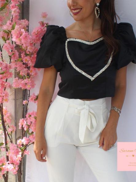 Blusa Corazón Brillo [3]