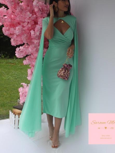 Vestido Giulia Turquesa