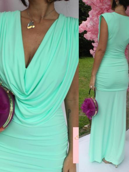 Vestido Loreto Aguamarina [4]