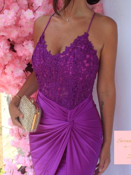 Vestido Sirena Buganvilla [3]
