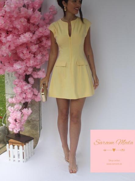 Vestido Chiyo Amarillo [1]