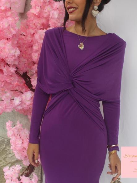 Vestido Sofía Morado [3]