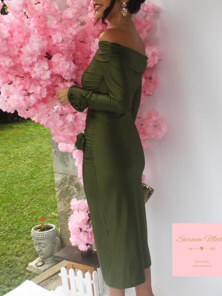 Vestido Reese Verde Caqui [4]