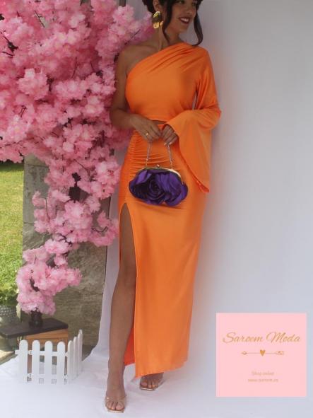 Vestido Leona Naranja