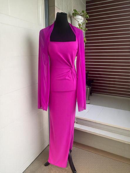 Vestido Amalie Fucsia Magenta  [5]