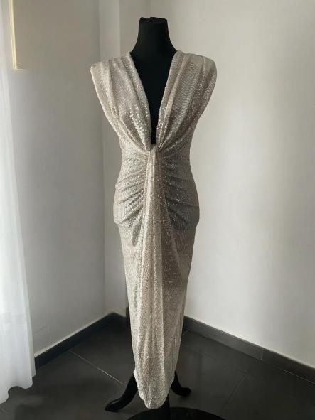 Vestido Damia Lentejuelas Plata [3]