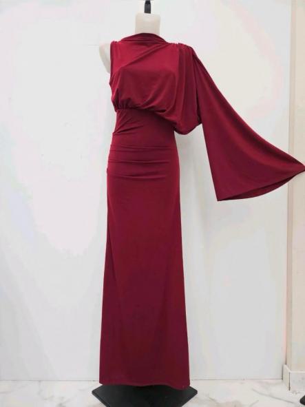 Vestido Gala Burdeos [3]