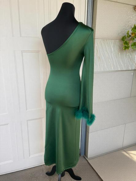 Vestido Valentina Verde Botella [3]