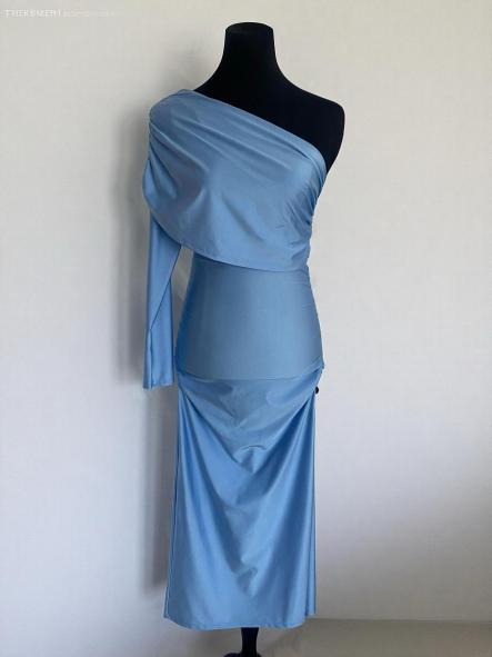 Vestido Candy Azul Bebé  [2]