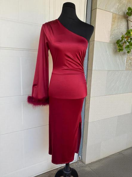 Vestido Valentina Burdeos [2]