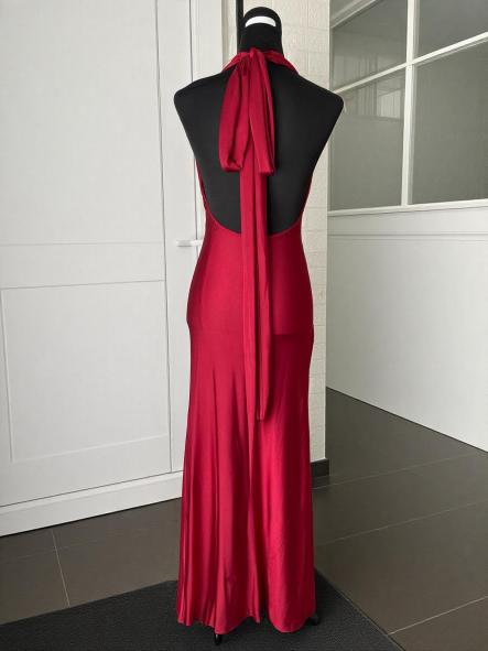 Vestido Ness Rojo Granate [4]