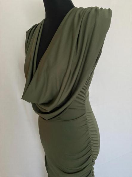 Vestido Loreto Verde Caqui [5]