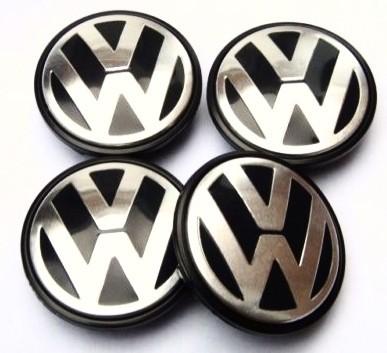 65 x 56 mm. Tapa  buje rueda  "VW Volkswagen"  Diametro:  Exterior 65mm. Interior 56mm.  (Aproximado)