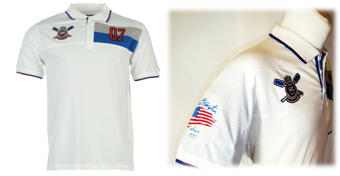 Polo Blanco M/C  Bordado  