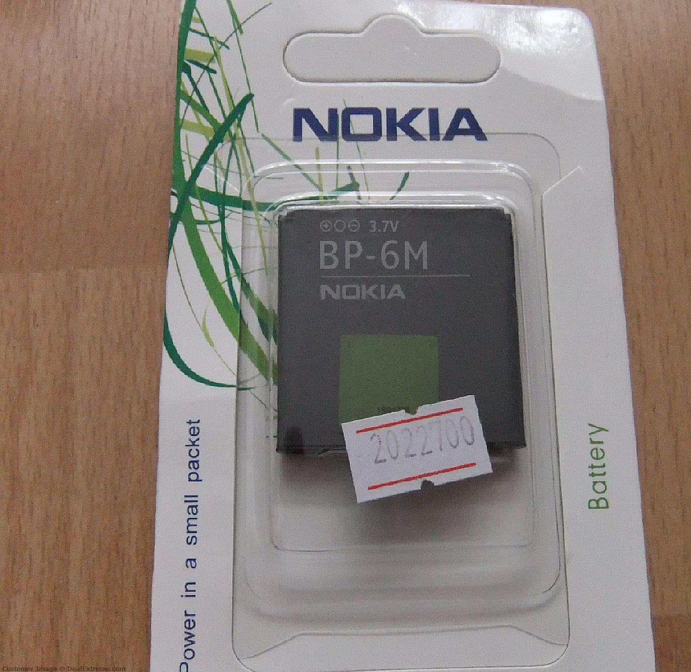 Bateria  Telefono  Nokia ( BP 6M )