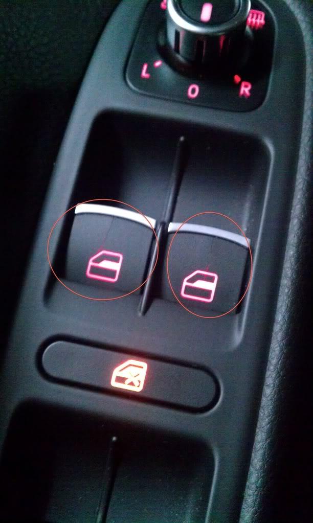 Botonera E/E  valida para  VW Golf  V  (3 Puertas)