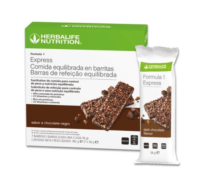 Barritas F1 Express de Chocolate