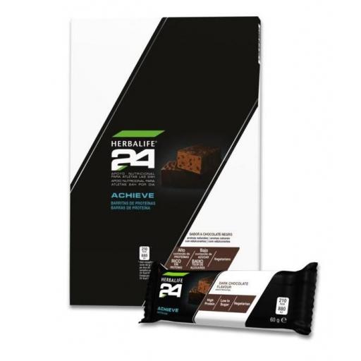  Barritas de Proteínas Achieve H24 Chocolate