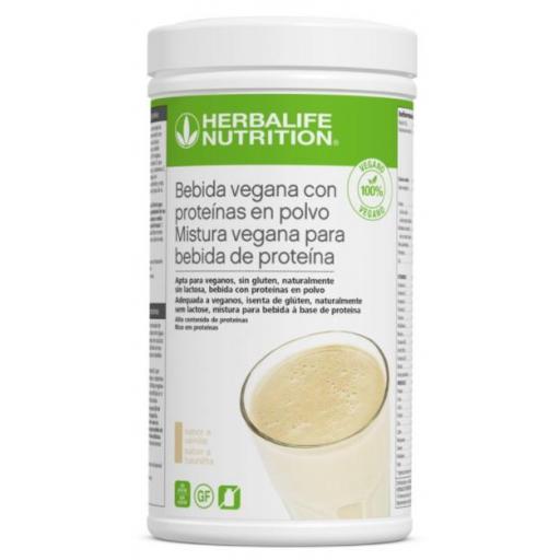 Bebida vegana con proteínas en polvo [0]