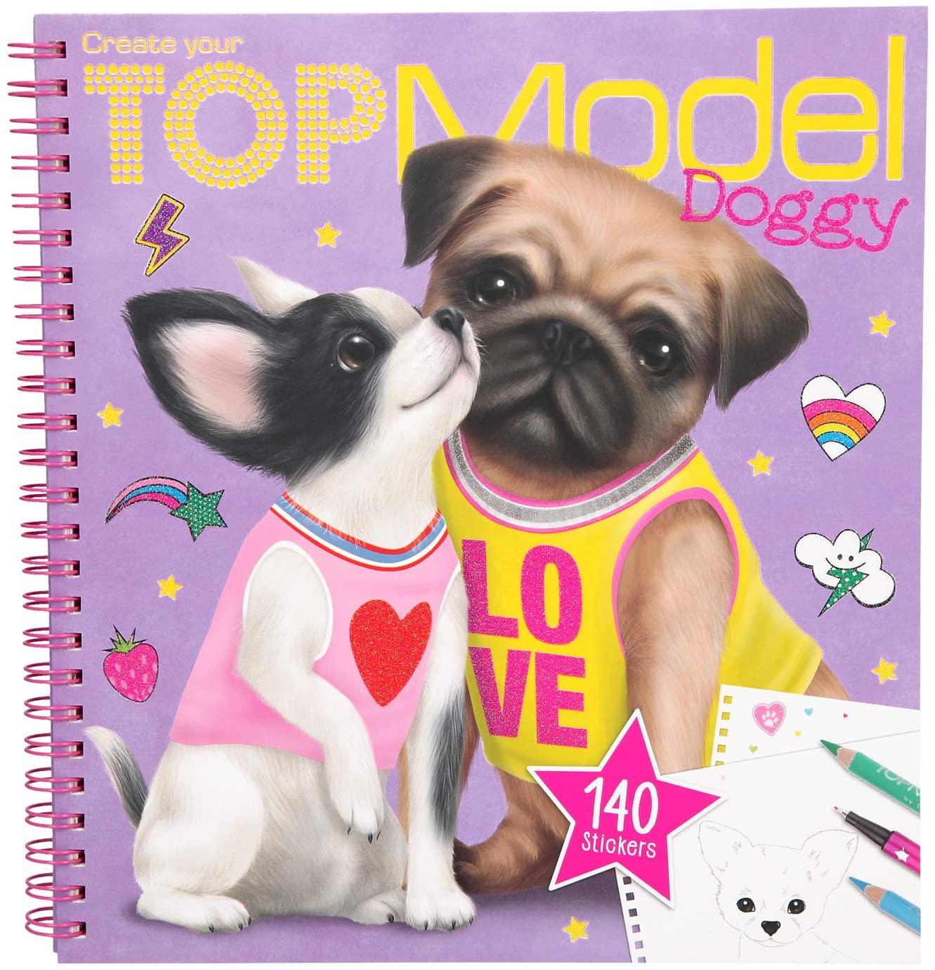 Top Model Create Your TOPModel Doggy Colouring Book