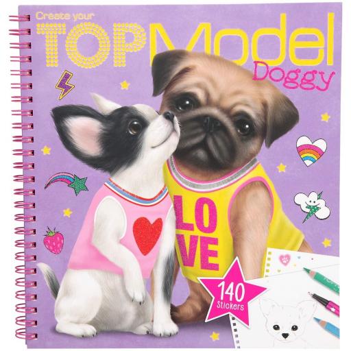 Top Model Create Your TOPModel Doggy Colouring Book [0]