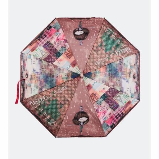 Paraguas plegable y automático colección Couture de Anekke [1]