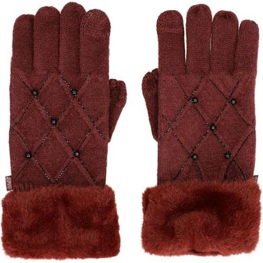 Anekke Guantes de Invierno para Mujer