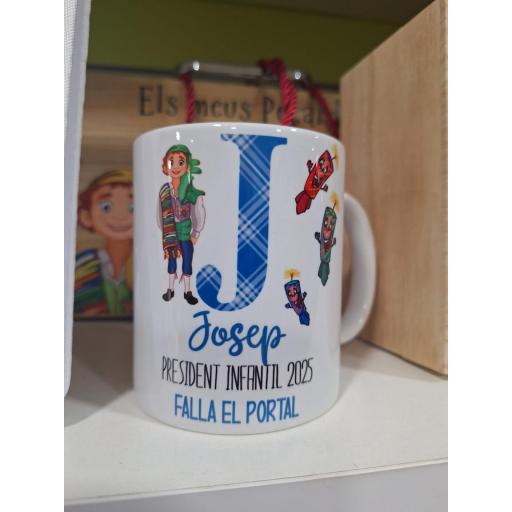 Taza personalizada para Fallas