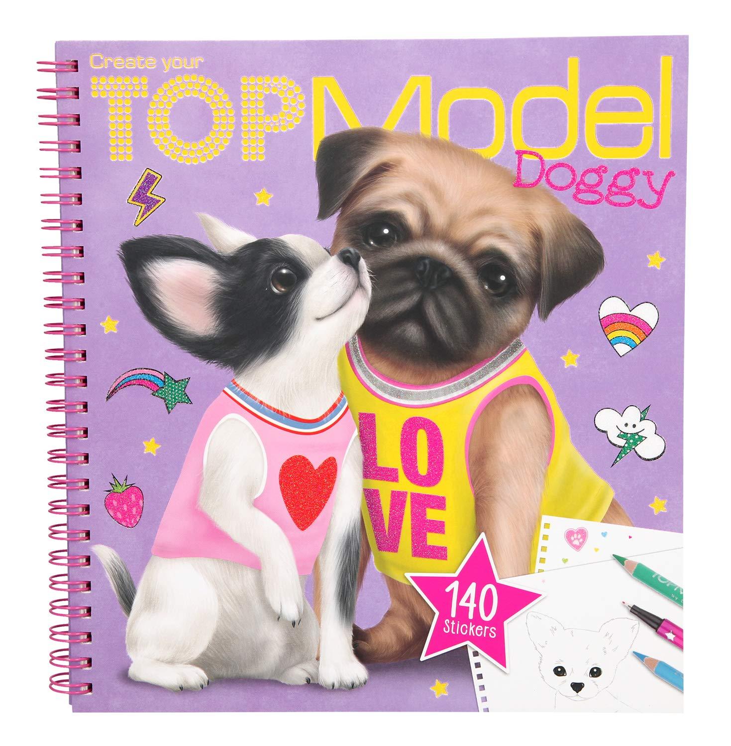 Create Your Doggy - Libro para Colorear 