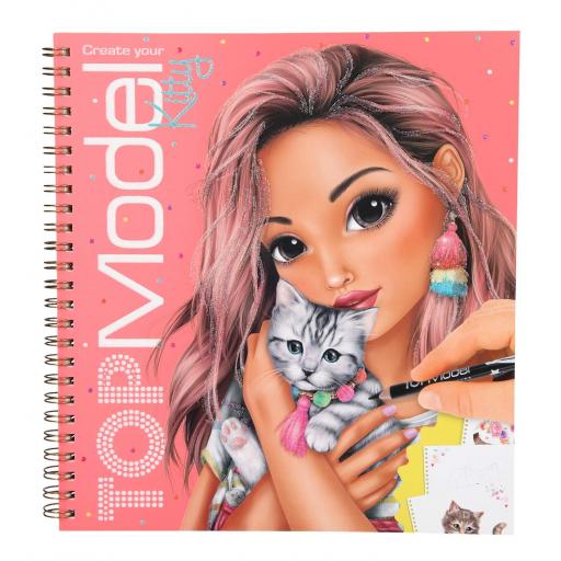 Top Model Create Your Kitty - Libro para Colorear [0]