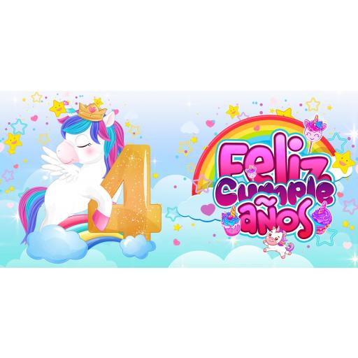 Taza de Cumpleaños Unicornio Personalizada 4 [1]