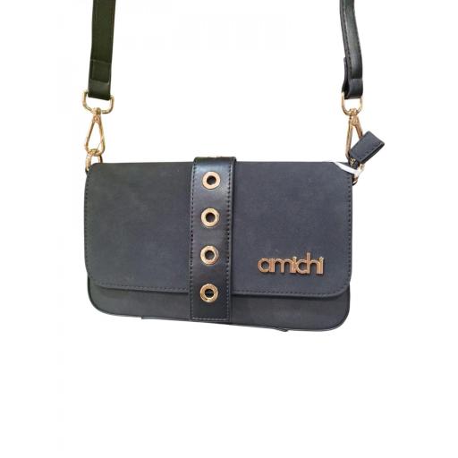 Bolso Bandolera Amichi Negro