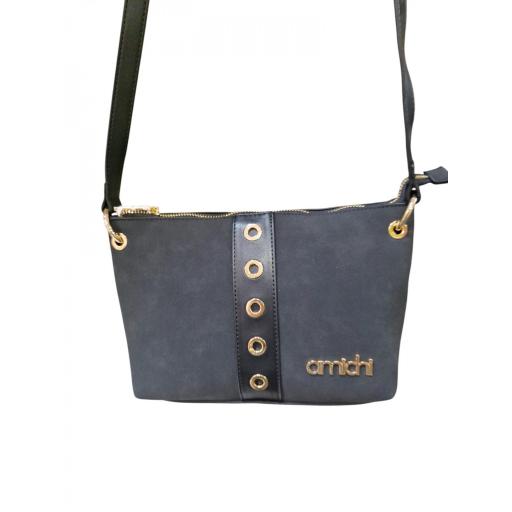 Bolso Bandolera Amichi Negro