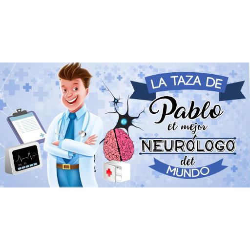 Taza para el mejor Neurologo Personalizada [1]