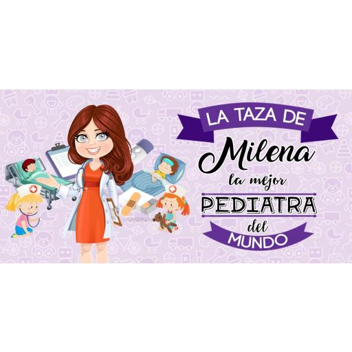 Taza para la mejor Pediatra Personalizada [1]