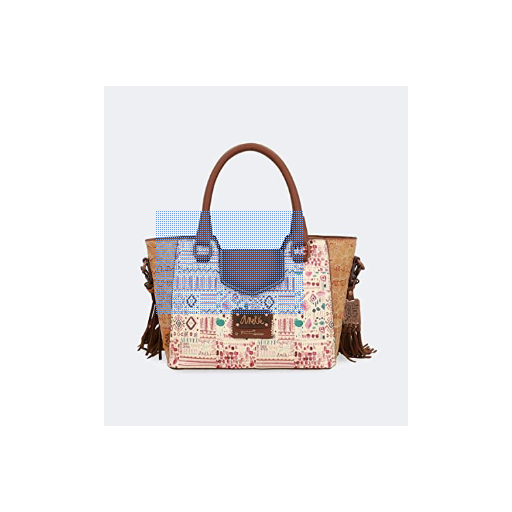 Bolso con flecos marrón [2]