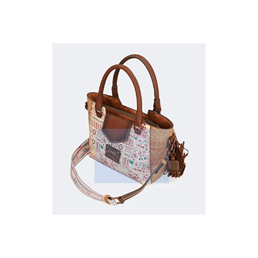 Bolso con flecos marrón [3]