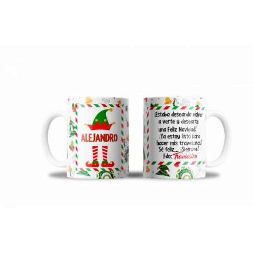 Taza Personalizada Elfo o Elfa [3]