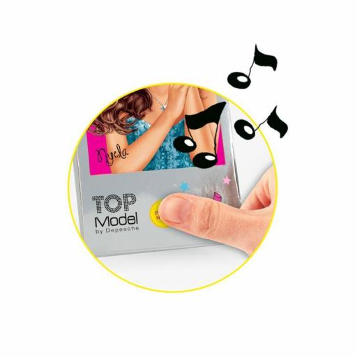 TOPModel mini libro de colorear con música  [3]