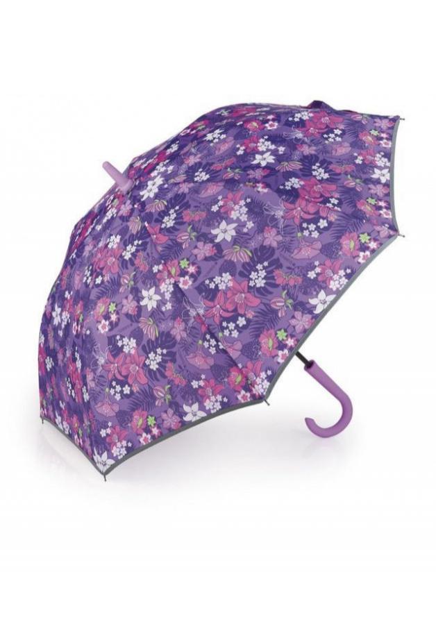 Paraguas Gabol Jasmine con ribete reflectante 